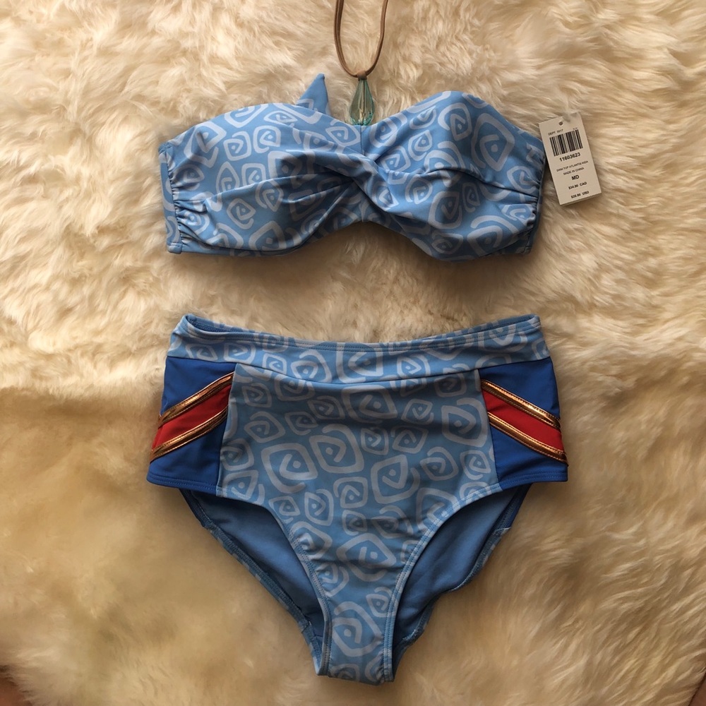 NWT Disney Atlantis Kida Two Piece Swimsuit - M
